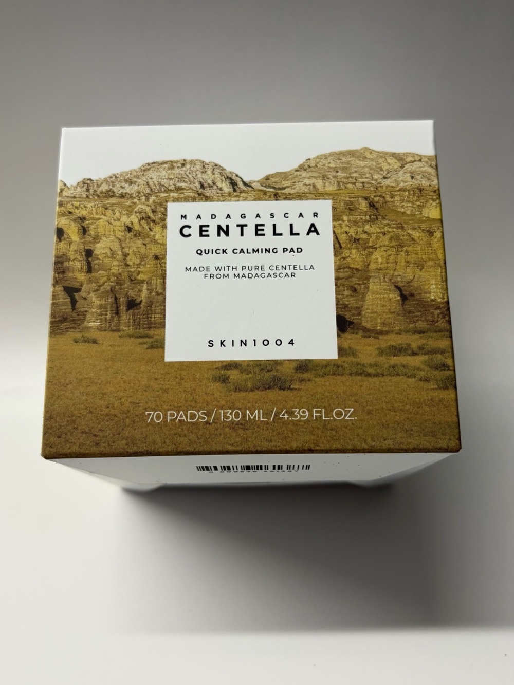 Skin1004 Madagascar Centella Quick Calming Pad - Brown